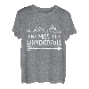 Wanderfull Miss Wanderfull Bergsteiger Wanderer Frauen T-Shirt