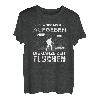 Ich werde nicht aufgeben Wandern Spruch Alpen Berge Wanderer T-Shirt