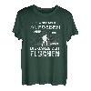 Ich werde nicht aufgeben Wandern Spruch Alpen Berge Wanderer T-Shirt