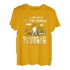 Ich werde nicht aufgeben Wandern Spruch Alpen Berge Wanderer T-Shirt