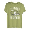 Ich werde nicht aufgeben Wandern Spruch Alpen Berge Wanderer T-Shirt