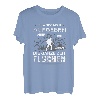 Ich werde nicht aufgeben Wandern Spruch Alpen Berge Wanderer T-Shirt