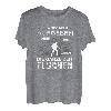 Ich werde nicht aufgeben Wandern Spruch Alpen Berge Wanderer T-Shirt