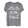 Tirol Urlaub Lustiger Spruch Therapie Tiroler Berge Geschenk T-Shirt