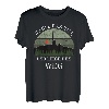 Harz Brocken Berge Wandern, Retro Urlauber Wandergruppen T-Shirt