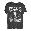 Mir Reichts Ich Geh Wandern Wanderer Alpen Bergsteiger T-Shirt