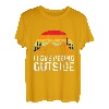 I love peeing outside Wanderer lustig Berge Bergliebe T-Shirt