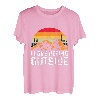 I love peeing outside Wanderer lustig Berge Bergliebe T-Shirt