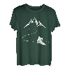 Skifahrer, Berge, Springen, Skifahren, Skifahren T-Shirt
