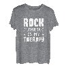 Klettern als Therapie Ironischer Kletterer Hobbysport T-Shirt
