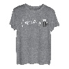 Herzschlag Berge und Bier Tshirt Biertrinker Geschenk T-Shirt
