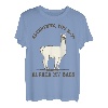 Lustiges Wandern TShirt LAMA ALPAKA Geschenk Bergsteiger T-Shirt