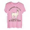 Lustiges Wandern TShirt LAMA ALPAKA Geschenk Bergsteiger T-Shirt