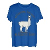 Lustiges Wandern TShirt LAMA ALPAKA Geschenk Bergsteiger T-Shirt