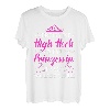 Vergiss Die High Heels Diese Prinzessin Trägt Wanderschuhe T-Shirt