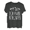 Bergweh T-Shirt Skifahren Apres Ski Skifahrer Fernweh Spruch