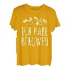 Bergweh T-Shirt Skifahren Apres Ski Skifahrer Fernweh Spruch