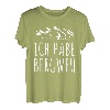 Bergweh T-Shirt Skifahren Apres Ski Skifahrer Fernweh Spruch