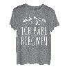 Bergweh T-Shirt Skifahren Apres Ski Skifahrer Fernweh Spruch