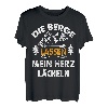 Die Berge Lassen Mein Herz Lächeln Wander Spruch T-Shirt