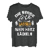 Die Berge Lassen Mein Herz Lächeln Wander Spruch T-Shirt