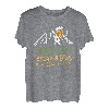 Berge & Bier darum bin ich hier! - Lustiger Wander Spruch T-Shirt