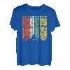 Retro Erzgebirge Sachsen Berge Wandern Geschenke T-Shirt