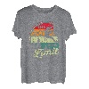 Hapfox Retro Klettern Vintage Kletterer T-Shirt