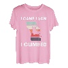 I Came I Saw I Climbed Kletterer Sportklettern Bouldern T-Shirt