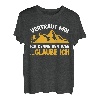 Bergsteiger Wald Bergwandern Wanderer Wandern T-Shirt