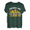 Bergsteiger Wald Bergwandern Wanderer Wandern T-Shirt