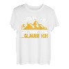 Bergsteiger Wald Bergwandern Wanderer Wandern T-Shirt