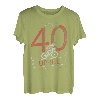 Lustiges Radfahrer-T-Shirt zum 40. Geburtstag zum 40. Geburtstag T-Shirt