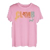 Retro Graphic Climbing Bouldern Rock Climber Mountaineer T-Shirt