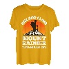 Steigen Sie auf und erklimmen Sie den Mount Rainier, Washington, Bergsteigen T-Shirt