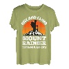 Steigen Sie auf und erklimmen Sie den Mount Rainier, Washington, Bergsteigen T-Shirt