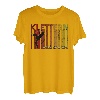 Klettern Retro Wandern Bergsteigen Climbing Berg Kletterer T-Shirt