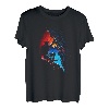 Kletterer Flammen Kletter Retro Felskletterer Vintage T-Shirt