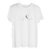 Herzschlag Schnee Skifahrer Wintersport Berge Geschenk T-Shirt