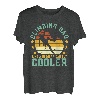 Herren Rock Climbing Dad | Bergsteiger lustig Vatertag T-Shirt
