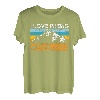 Bergsteiger lustig Peeing outside Naturburschen Bergfan T-Shirt