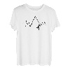 Ecg Heartbeat Graphic Bouldern Bergsteigen Felsen T-Shirt