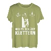 Bergsteigen Bouldern Klettern Kletterer T-Shirt