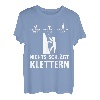 Bergsteigen Bouldern Klettern Kletterer T-Shirt