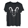 Bergbock Kopf Steinbock Capricorn Gebirge Berge Geschenk T-Shirt