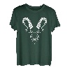 Bergbock Kopf Steinbock Capricorn Gebirge Berge Geschenk T-Shirt