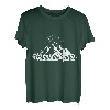 Bergführer Wanderer Bergsteiger Gipfelstürmer Gipfelsport T-Shirt