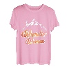 Wanderwoman Wanderer Bergsteiger Wanderlust Bergfan T-Shirt