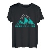 Glacier Nationalpark Bergsteiger Bergfreunde Wanderer T-Shirt