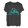 Glacier Nationalpark Bergsteiger Bergfreunde Wanderer T-Shirt